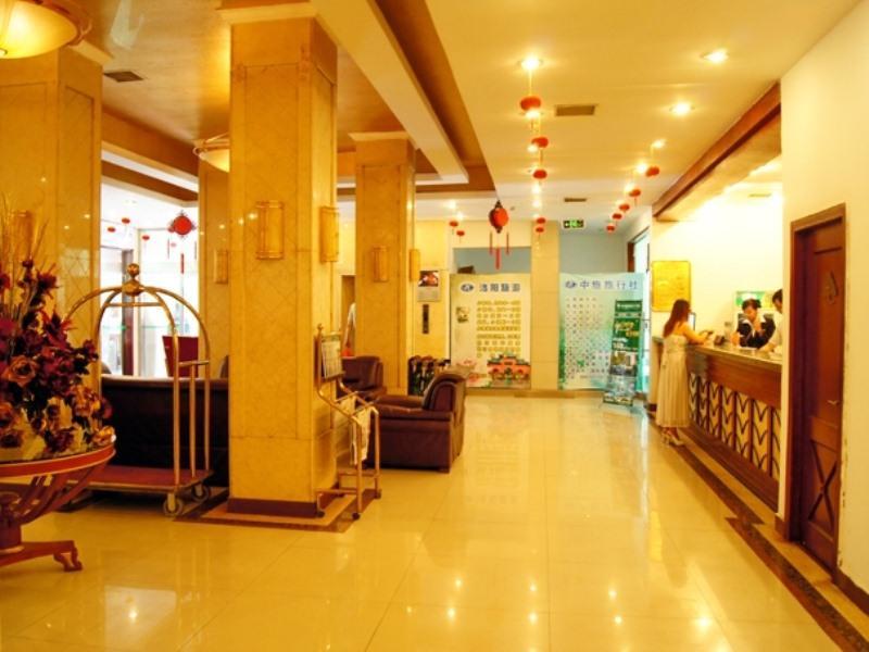 Greentree Inn Henan Luoyang Peony Square Business Hotel Экстерьер фото